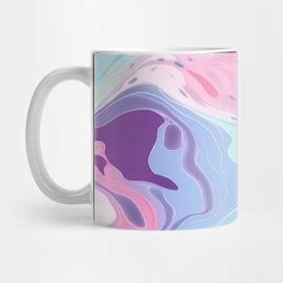 Abstract oil and water mix background Mug